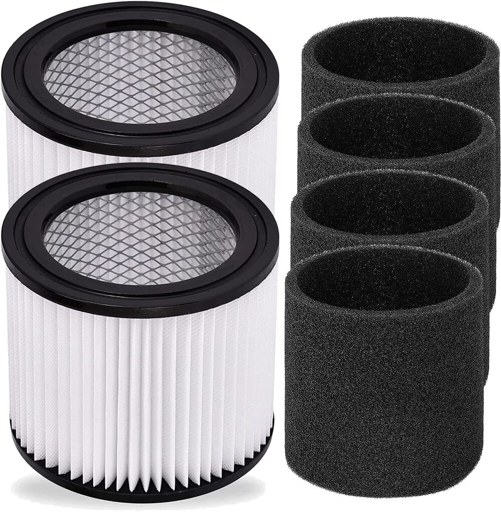 HEPA Vacuum Cleaner Replacement Filters (Pack of 2+4)